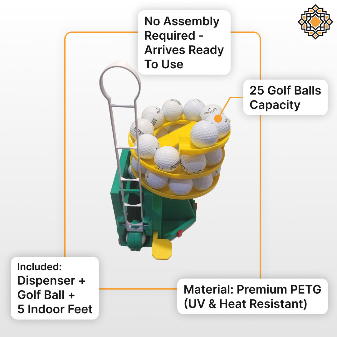 Golf Ball Dispenser - Indoor / Outdoor Bundle