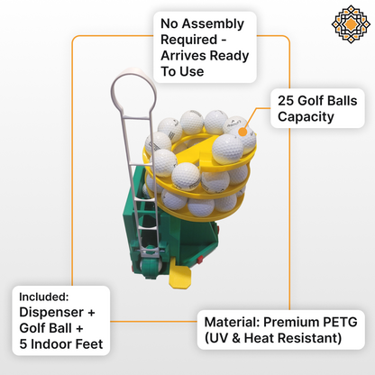Golf Ball Dispenser - Indoor / Outdoor Bundle