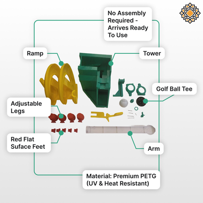 Golf Ball Dispenser - Indoor / Outdoor Bundle